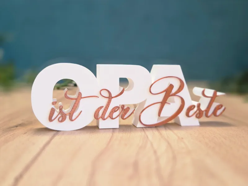 Opa ist der Beste