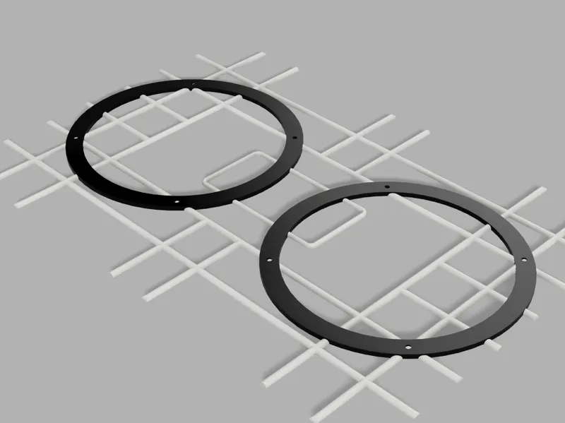 Dual Belva 8" Spacer for Apache 4800