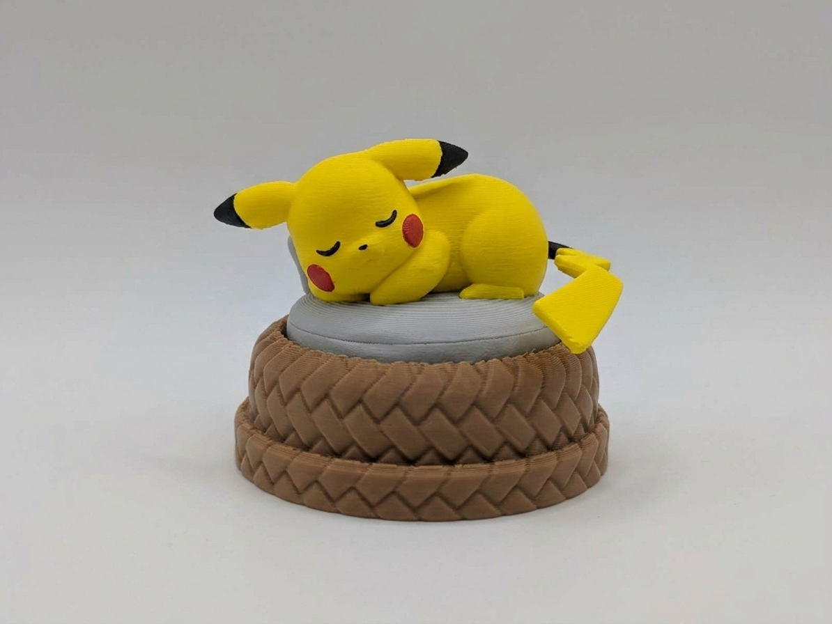 #0025 Pikachu - Sleeping Pokemon Clicker