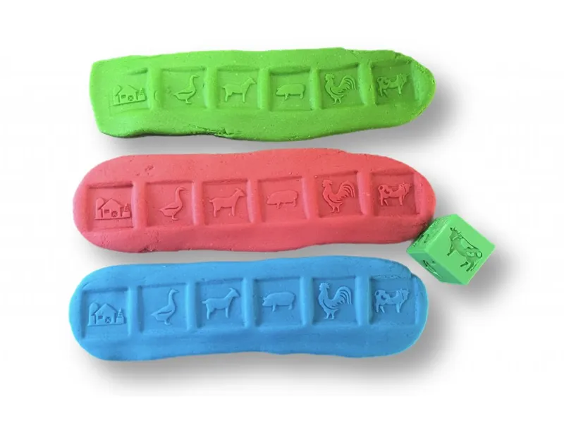 PlayDoh Stamping Cube – Farm Life