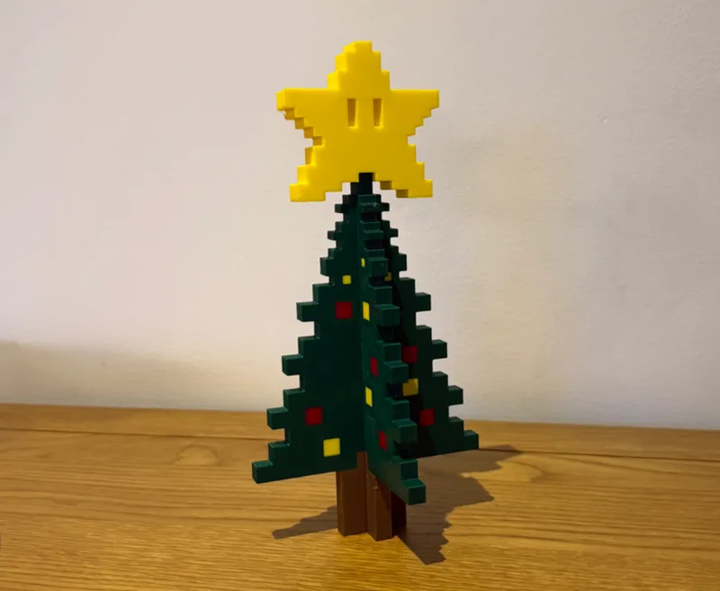Pixelated Christmas Tree