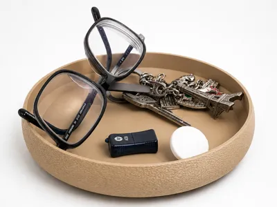 Floating Catch-All Tray | Minimal Organizer