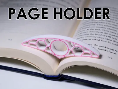Geometric Honeycomb - Page holder
