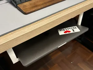 Under Desk Macbook/Laptop Holder