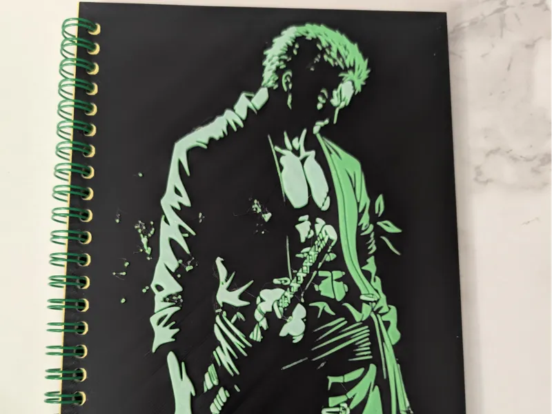 Roronoa Zoro Book Cover A5