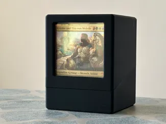 MTG EDH Deckbox with window for Commander