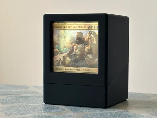 Boîte de rangement avec fenêtre pour Magic: The Gathering