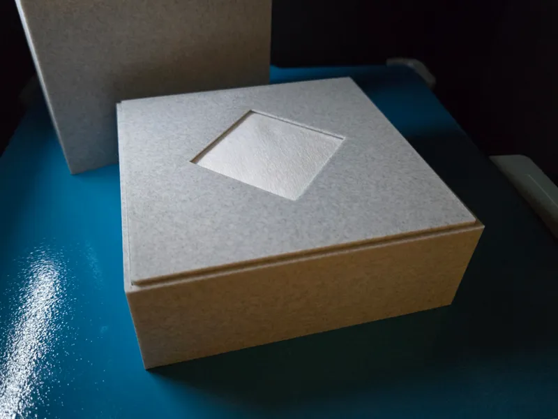 Einfache Box für Vliestücher ca 10x10 cm Innenmaß