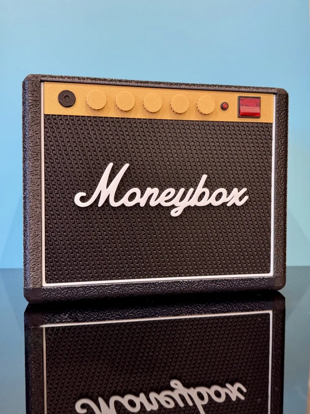 Guitar amplifier money box / coin box - No AMS! - Free 3D Print Model ...