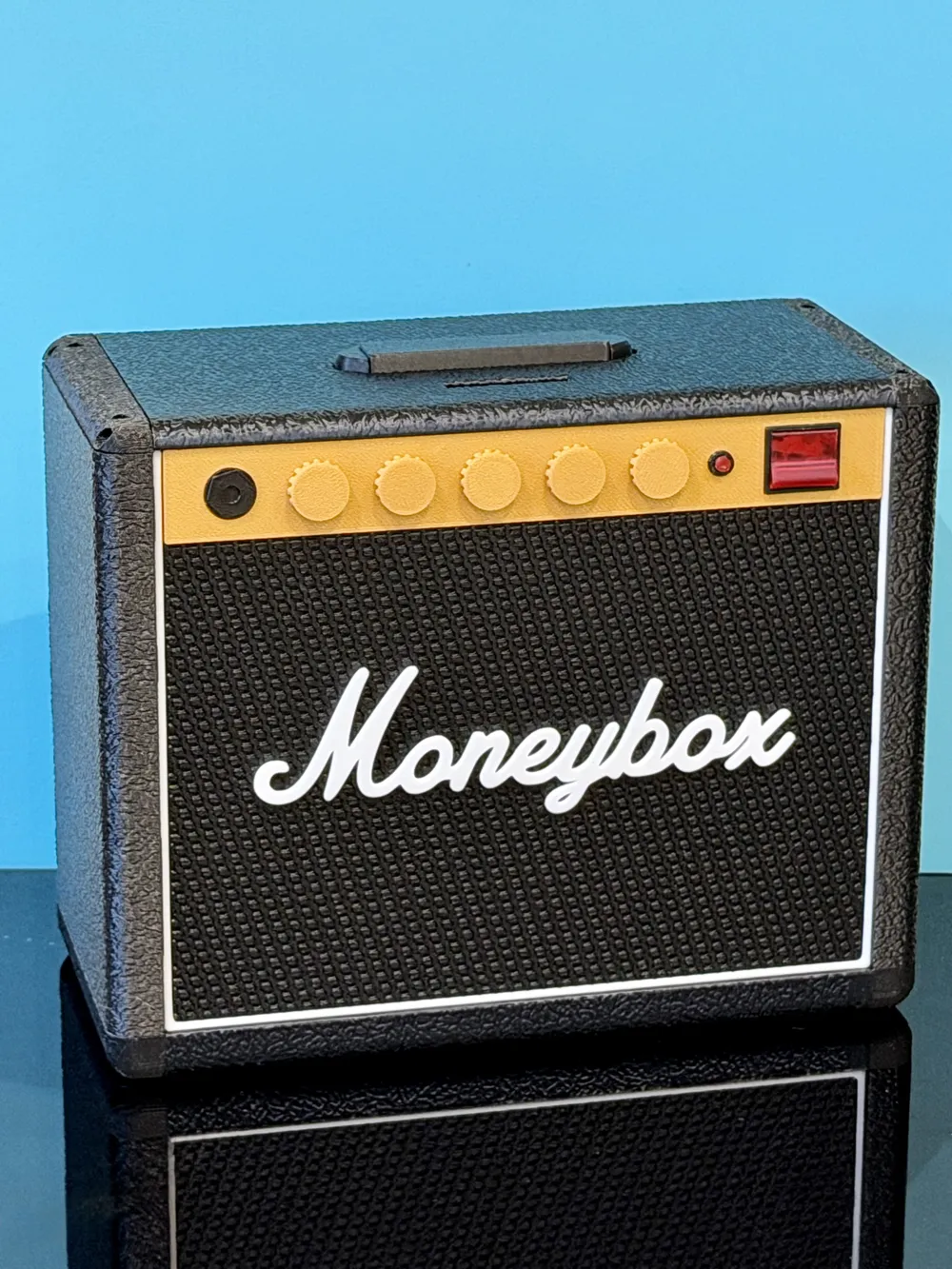 Guitar amplifier money box / coin box - No AMS! - Free 3D Print Model ...
