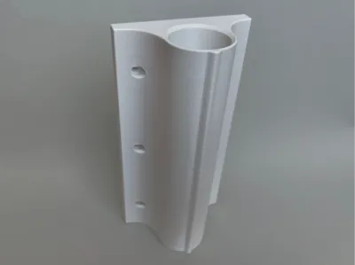 Washing line wall holder 