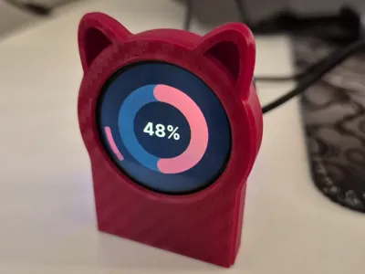 Panda Knomi DIY Case with ESP32 + TFT Display