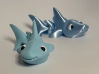 Requin articulé multicolore — photo 1