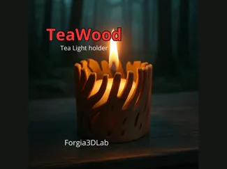 Tealight-wood