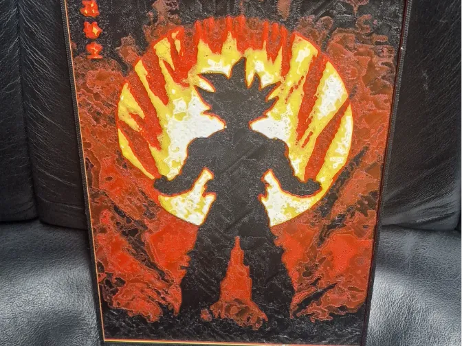 Hueforge Dragon Ball - Goku Power