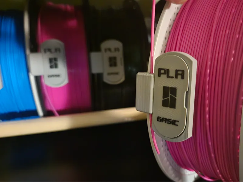 Magnetic Modular Filament Spool Tag System