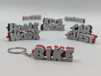 Articulated Keychains - Functional Pack