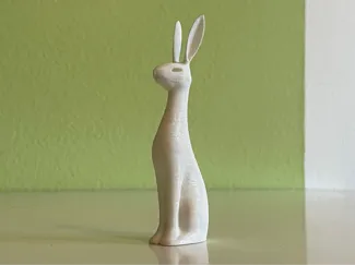 MODERN RABBIT SCULPTURE – simple & elegant