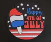 4th of July Door Sign 4 Color Profile, A1 Mini