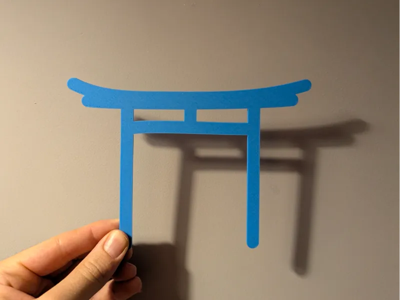 Torii Gate Wall Decor