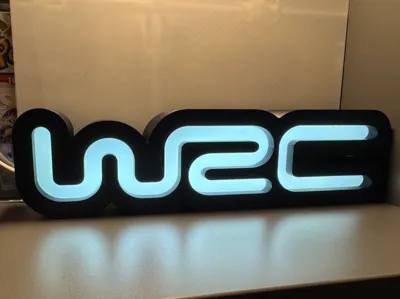 WRC LED Sign 3D