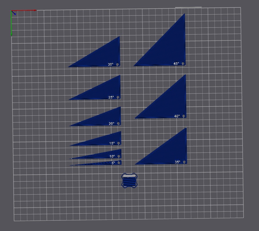 Miniatura 1 do modelo 3D Small Angle Setup Blocks (5°–45°)