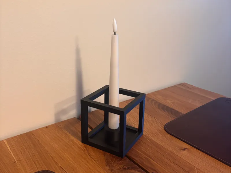Candleholder Cube 10x10