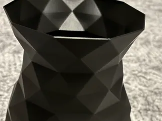 Trockenvase Deko Modern Polygon
