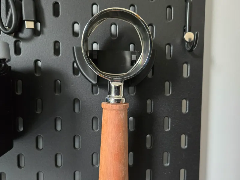 coffee handle holder for IKEA SKADIS-51mm
