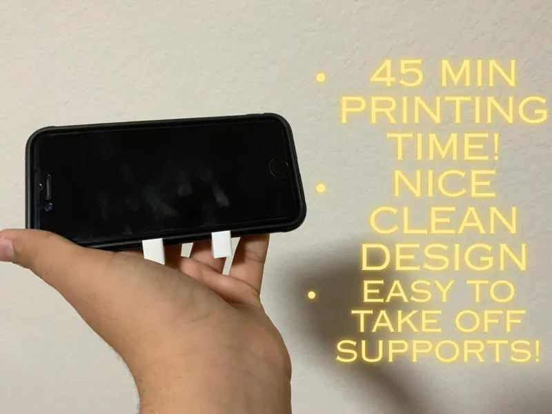 Phone Stand V2 – Sleek & Sturdy Design