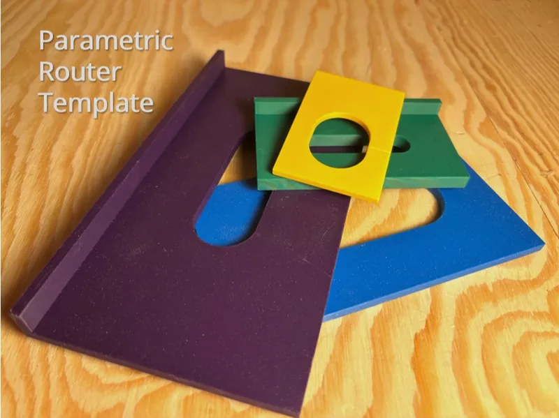 Parametric Router Template Generator