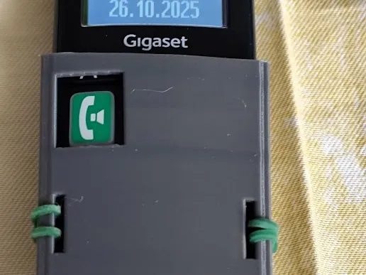Gigaset E290HX Cover for Keys (for old people ...)