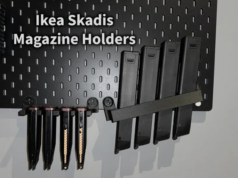 Ikea Skadis Magazine Holders