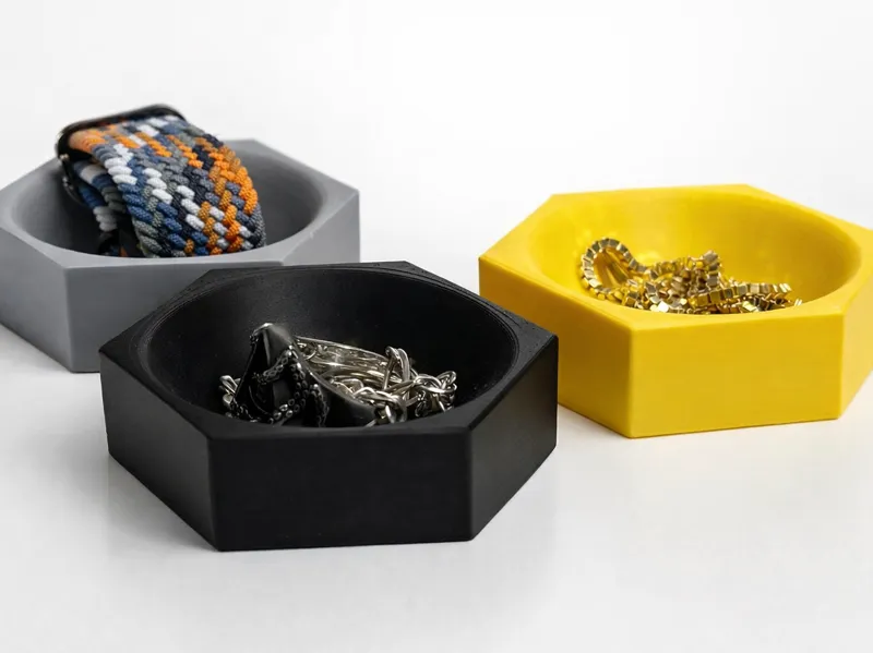 Hexagonal Jewelry Tray