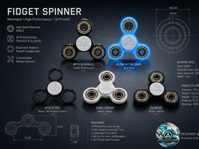 BEST Fidget Spinner - from RGB Slotcover