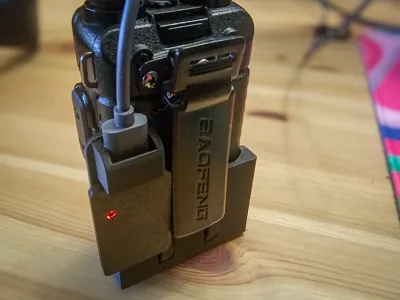 Baofeng UV-5R field USB-C charger