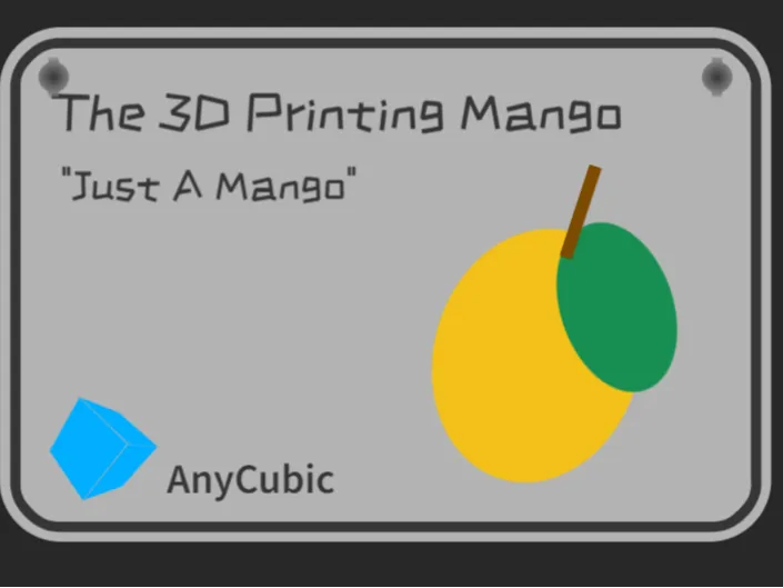 The 3D Printing Mango