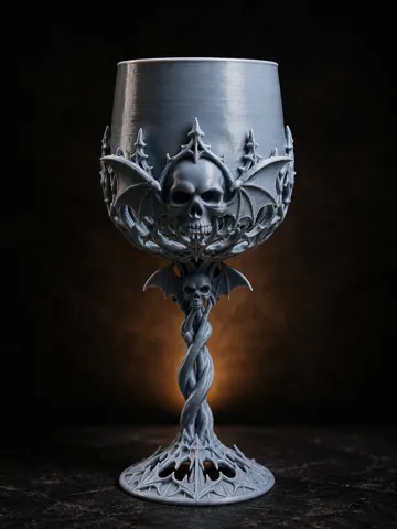 Soporte: Gothic Chalice Halloween Decoration — vista de referencia 2