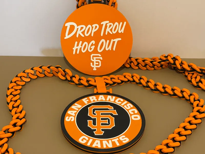 SF GIants Fan Chain - Drop Trou Hog Out