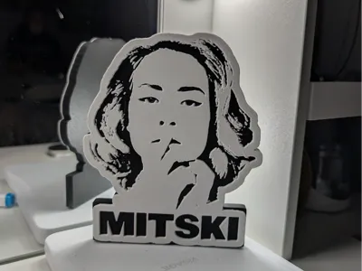 Mitski Desk Art