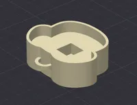 BOTTOM [KEYCHAIN] | 0.2mm layer, 3 walls, 15% infill
