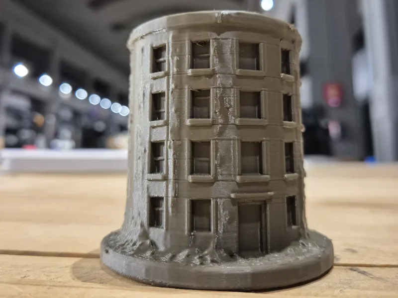 Apocalypse style pencil holder
