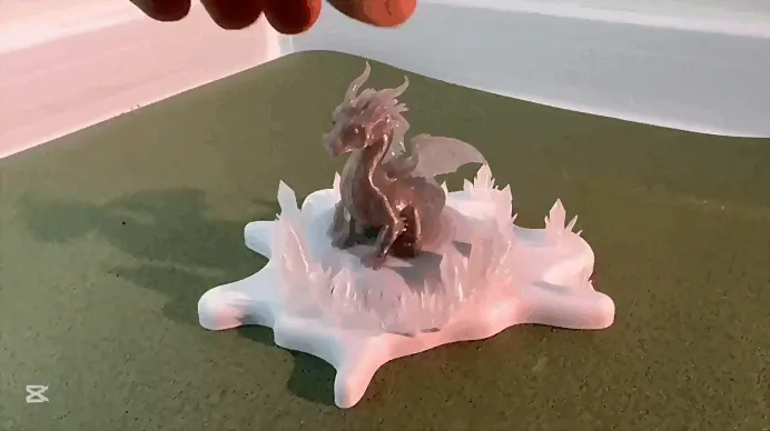 Crystal Dragon - Free 3D Print Model - MakerWorld