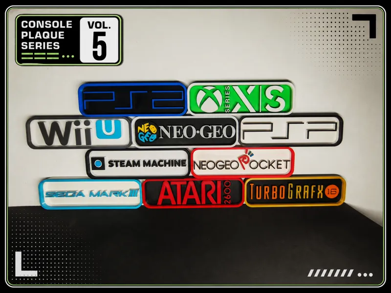 Console Plaque Series Collection - Volume 5