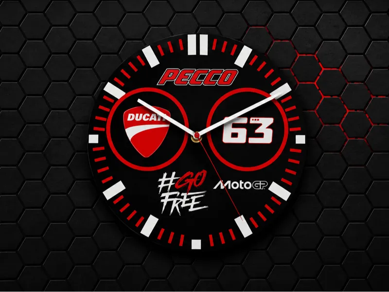 Horloge Moto GP - Ducati / Pecco Bagnaia