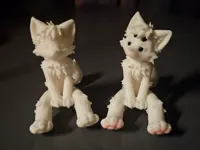 wolf flexible white