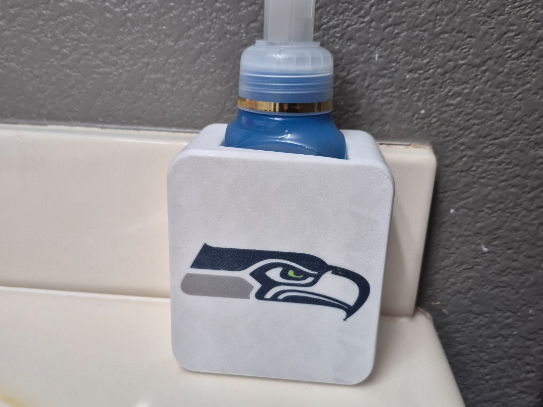 Seattle Seahawks BBW Soap Holder 3D model