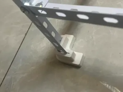 Angle steel frame leg cover