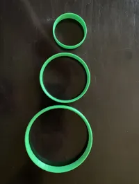 Cercles pour emporte-pièces, bracelets et jeu d'anneaux — photo 3