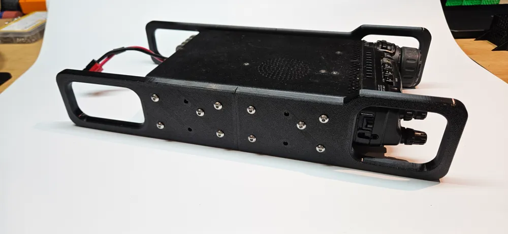 Modular adaptable Yaesu 857 Side Rails - Free 3D Print Model - MakerWorld